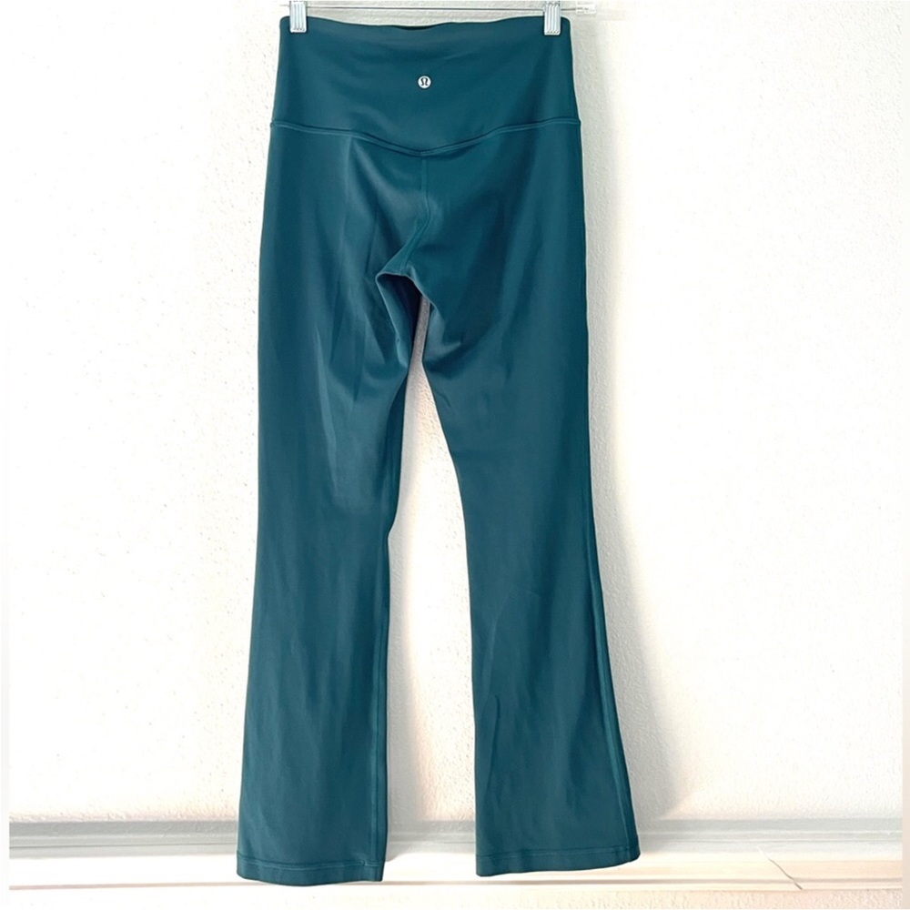 🍋Lululemon Align Groove Teal green Women's High-Waisted Flare Pants - XShort